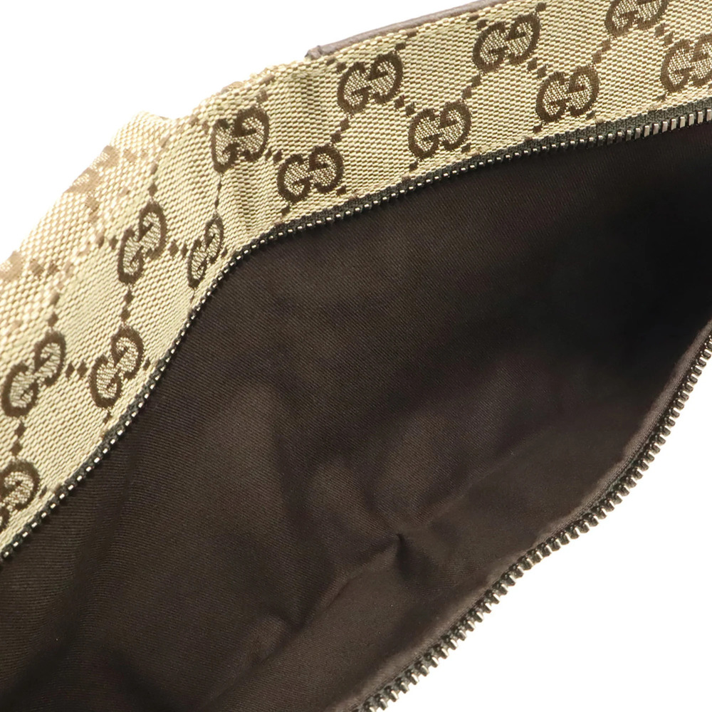 GUCCI Brown Leather Pouch - Picture 8 of 8